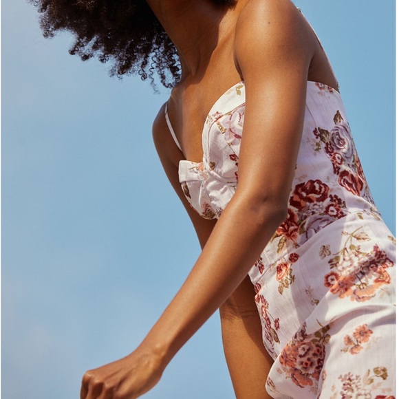 Brock x H&M Collection Lyocell Blend Floral Short Dress - NWT - Picture 10 of 16